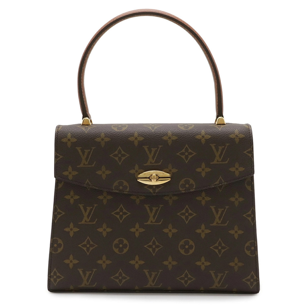 LOUIS VUITTON Monogram Malesherbes Handbag Flap Bag